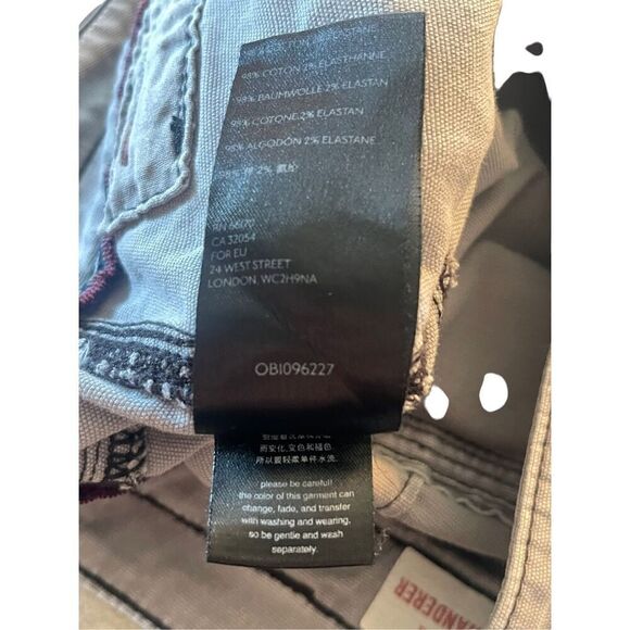 Anthropologie The Wanderer Womens Gray Light Washed Cargo Pants Size 30 - Picture 16 of 16